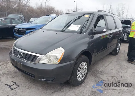 2012 Kia Sedona Lx из США, поврежденный, VIN KNDMG4C72C6459075
